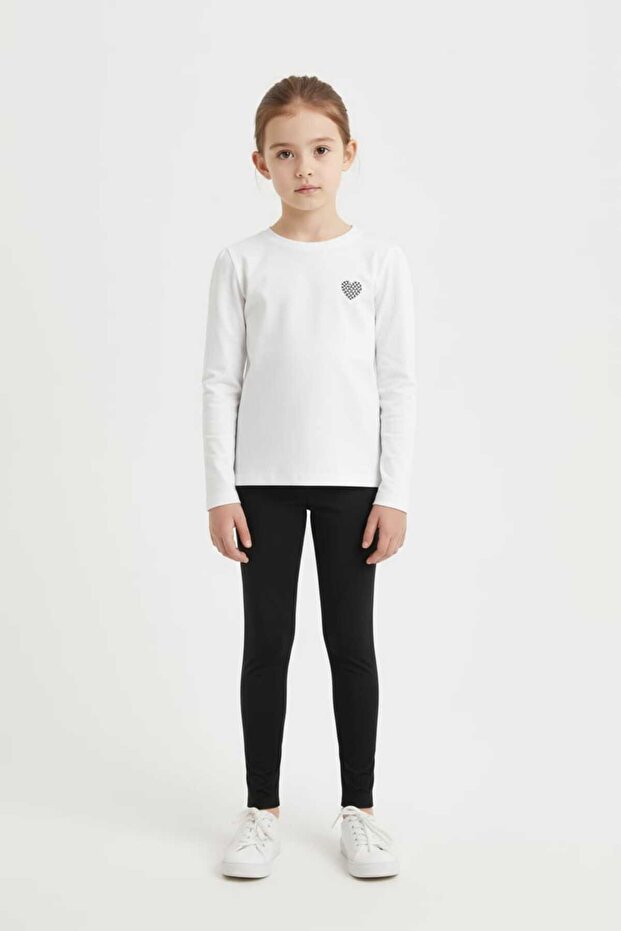 Round collar blouse - 1