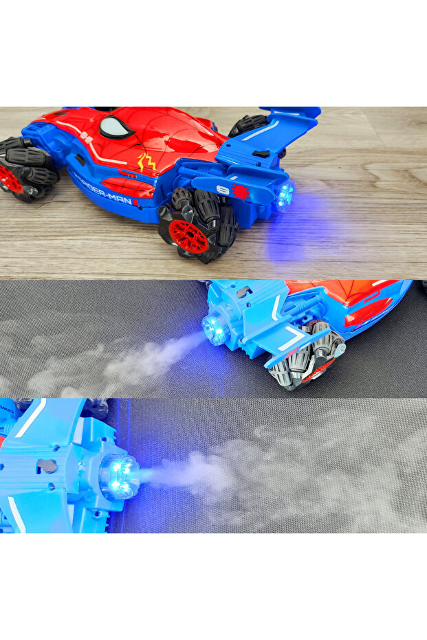 سيارة سبايدرمان للتحكم عن بعد - متعددة الألوان - 5