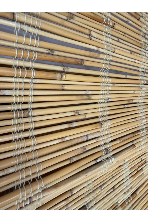 Gerçek Bambu Katlamalı Stor Perde – Doğal Bambu - 3