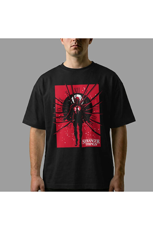 Vecna Stranger Things Oversize Tişört - 6