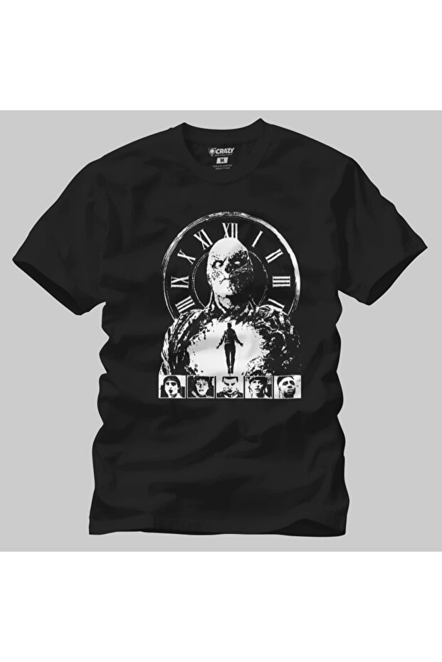 Vecna Stranger Things Clock Erkek Tişört - 6
