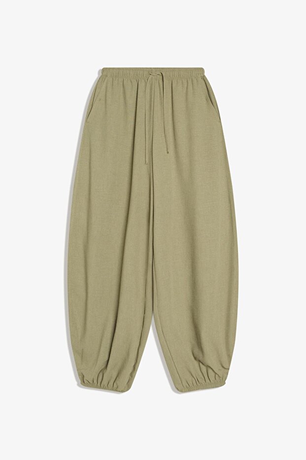 Rustik şalvar pantolon - 5