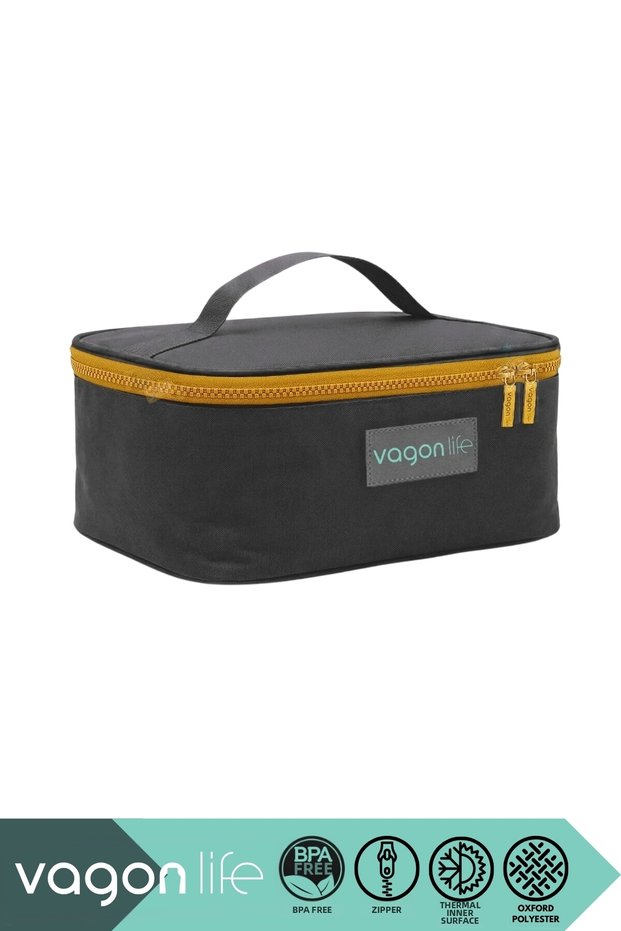 Thermal Insulated 24.5X17.5X10.5Cm Sized and Oxford Fabric Thermos Lunch Bag-Lunchbox Bag