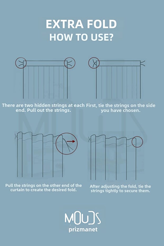 رباط إضافي مطبوع رقميًا من الجلد السويدي - نمط القمر والسحابة، جناح واحد - 6