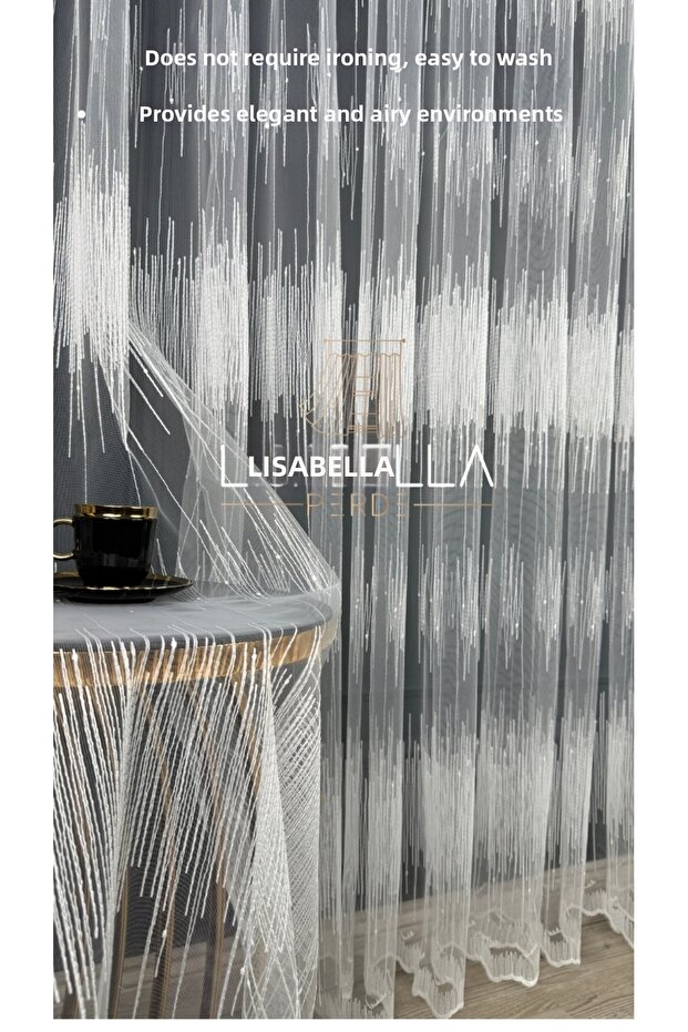 Linea Broderia Tulle (1X2 Pleat Stitched) Does Not Want to Iron