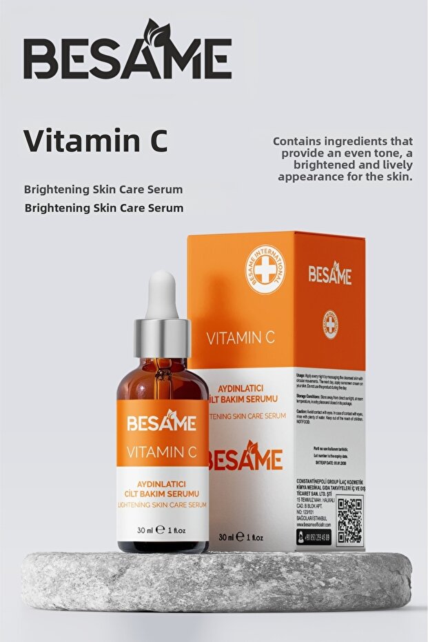Vitamin C Brightening and Skin Tone Equalizing Care Serum 30 ml