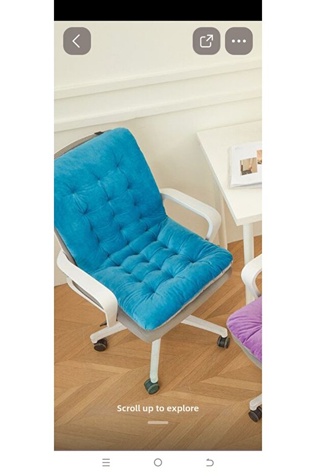 وسادة كرسي العمل لدعم الجلوس في المكتب - 1