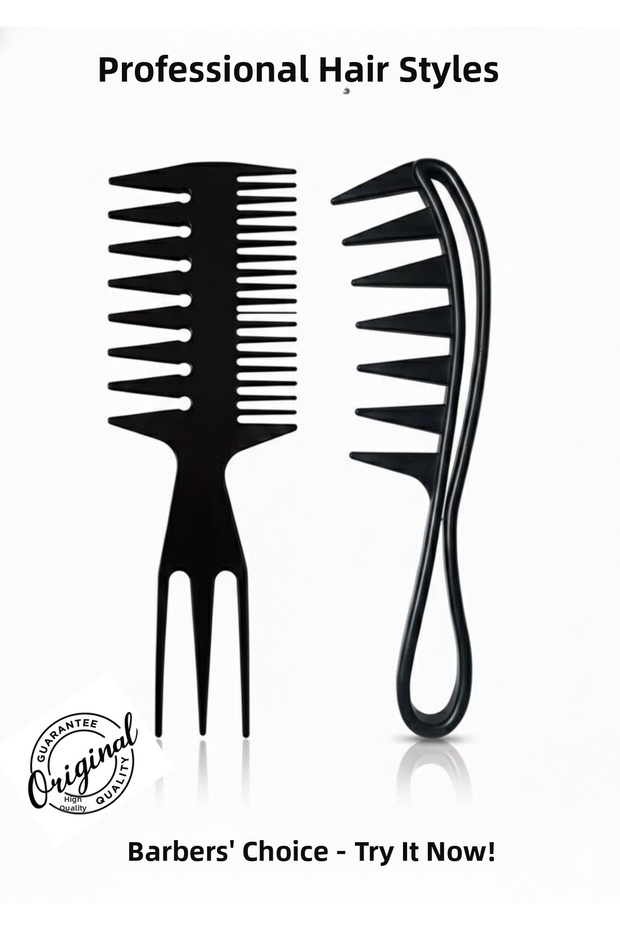 2-Piece Wax Comb Set