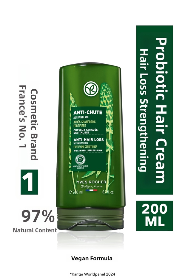 Hair Loss Prevention Care Cream 200 ml - Vegan Hair Care with Prebiotic Support