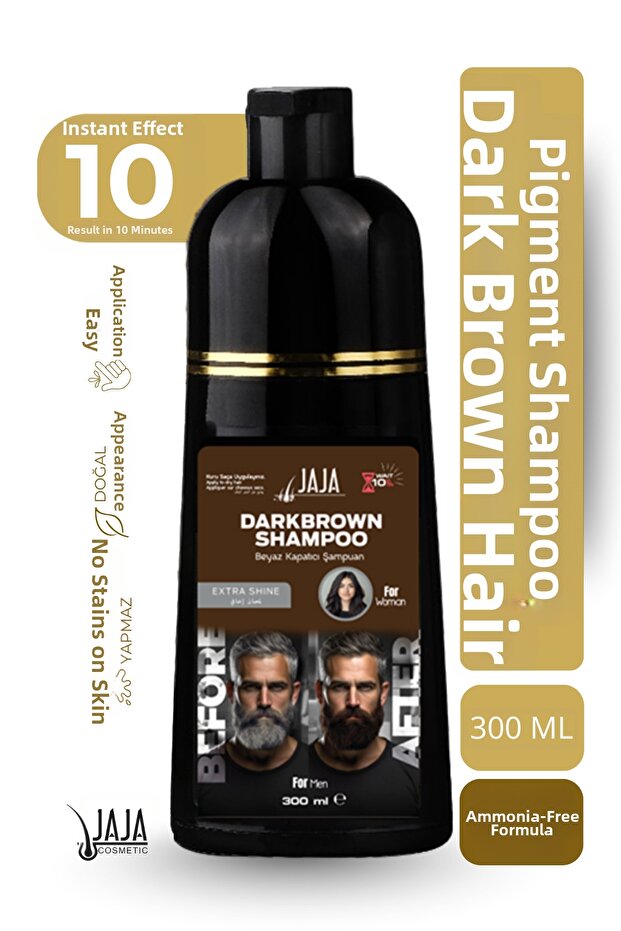 Dark Brown Hair Shampoo |   300 ml & Tone Effect