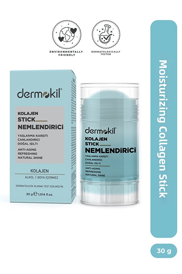 Collagen Stick Moisturizer – 30 g Anti-Aging – Natural Shine – Revitalizing – Anti-Aging