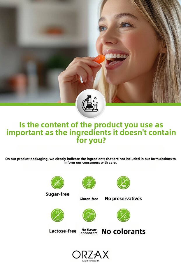 فيتامين د3 على شكل حلوى قابلة للمضغ، 60 قرصًا - 6