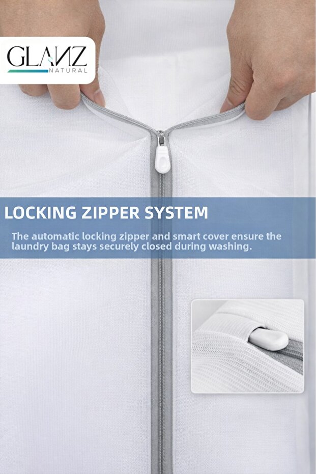 مجموعة شبك غسيل الملابس، مجموعة من 4 أكياس غسيل الملابس - 4