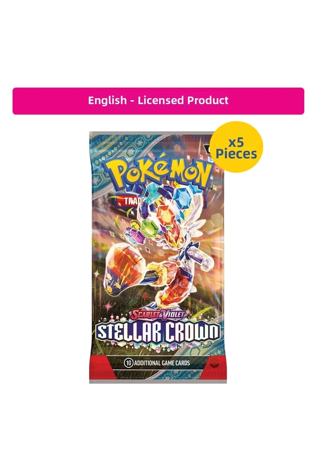 Stellar Crown Licensed Boosterpack X5 Pieces