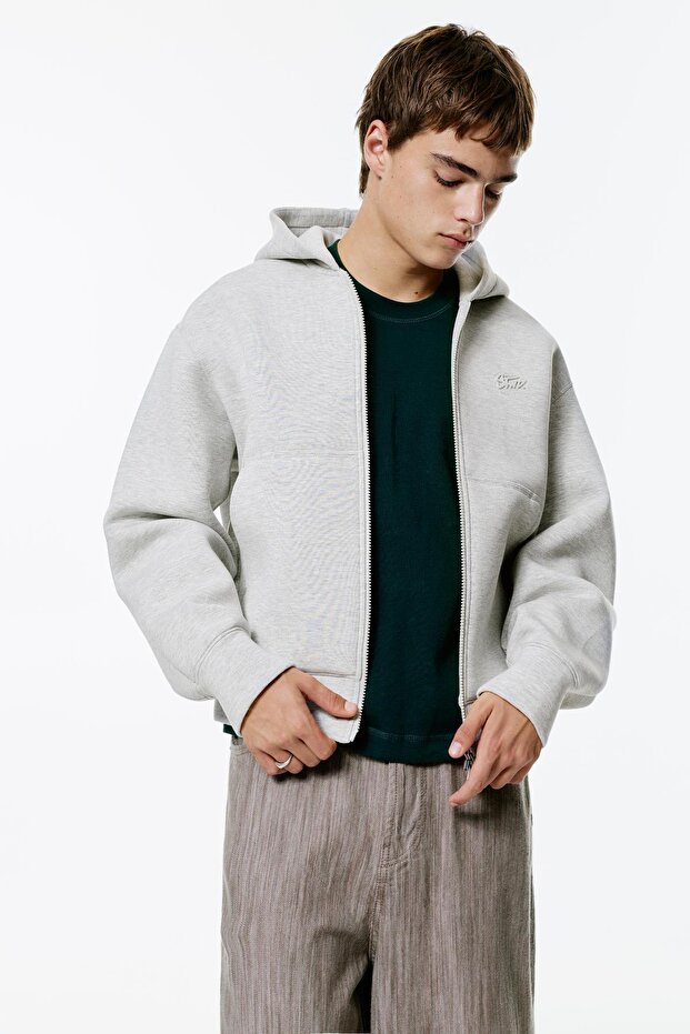 STWD Kapüşonlu Fermuarlı Ceket - 2