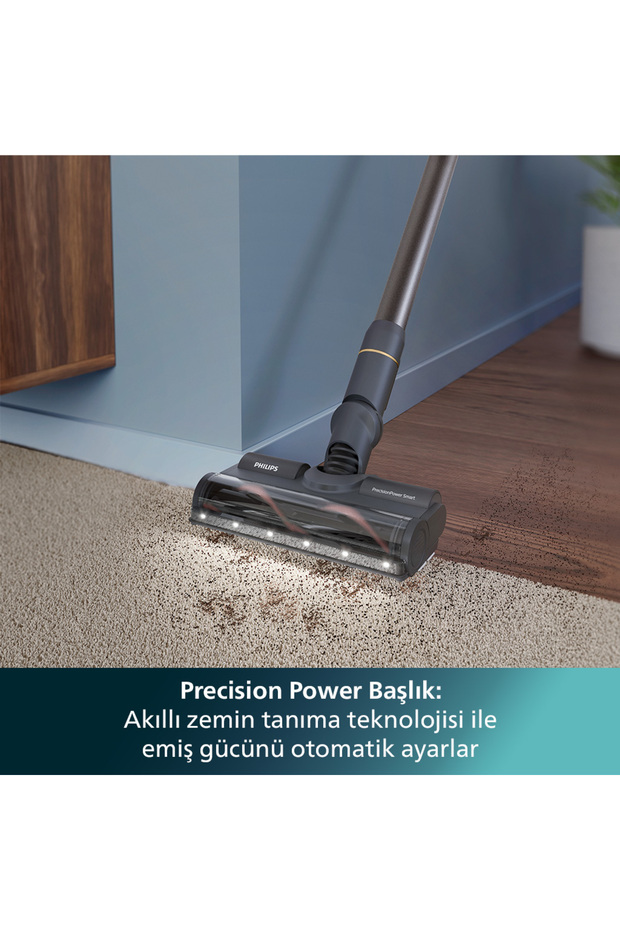 7000 Serisi Aqua 25.2 V Kablosuz Dik Süpürge, PowerCyclone 12, 80 dk'ya Kadar Şarj, XC7057/01 - 6