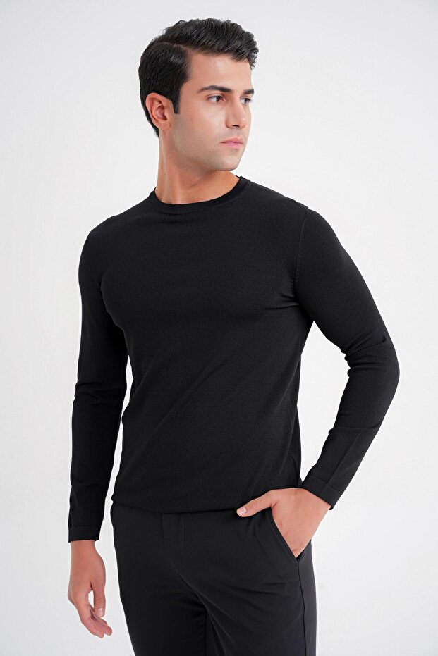 TR 888 TRİKO Slim SİYAH - 2