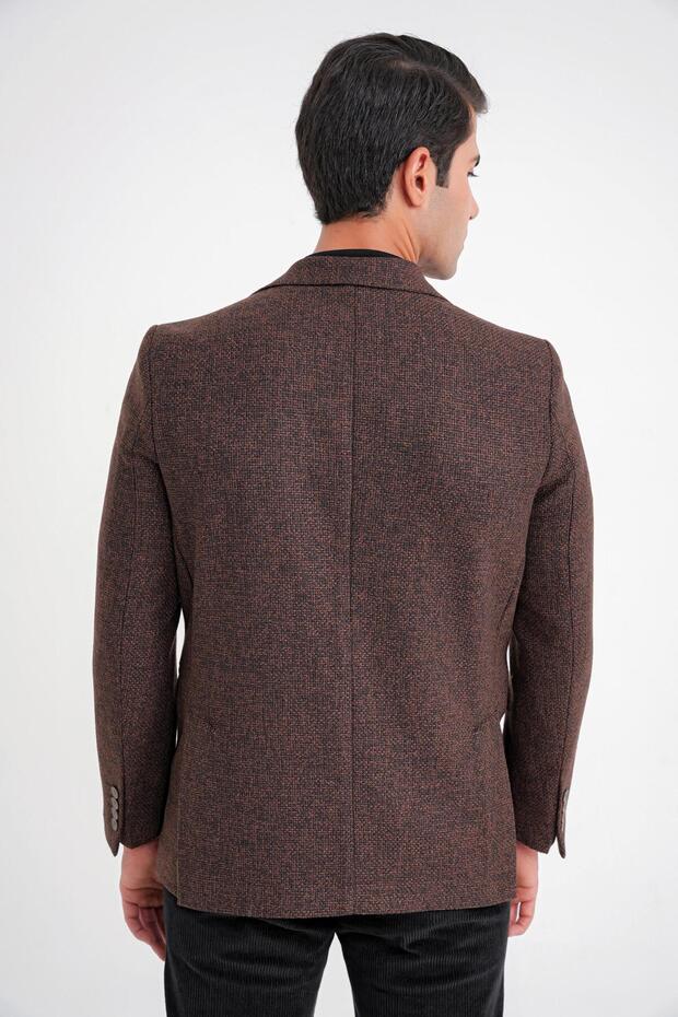 C 718 CEKET Slim KAHVE - 6