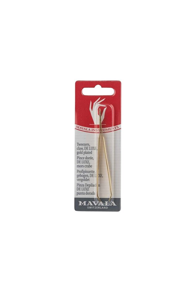 Gold Plated Luxury Tweezers with Jaws7618900717312