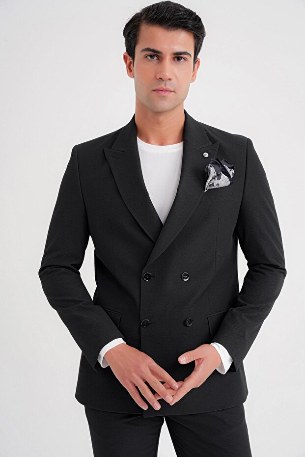 C 719 CEKET Comfort SİYAH - 5