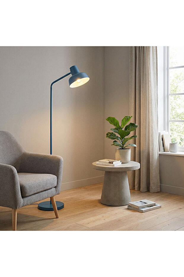 Orous Mavi Metal Lambader E27 - 5