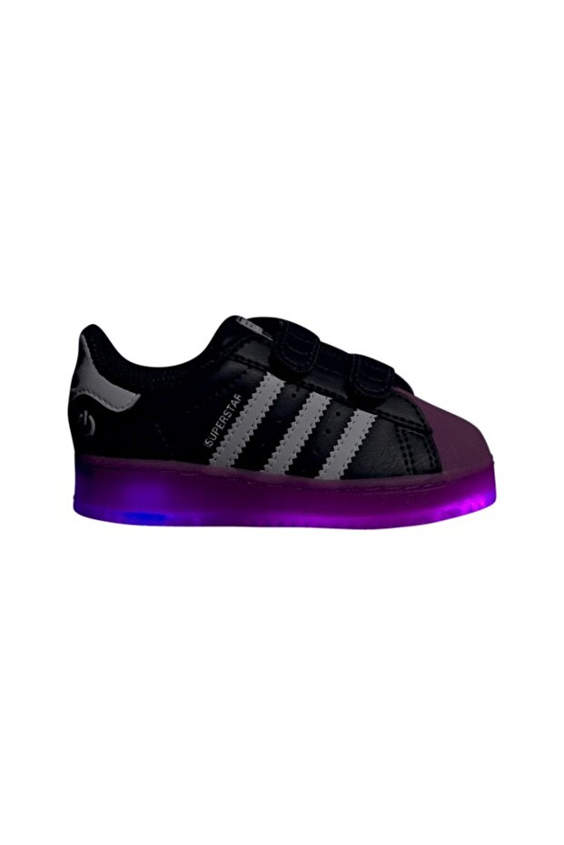 Çocuk Yürüyüş Ayakkabısı SUPERSTAR LED LIGHTS CF I IG7003 - 3