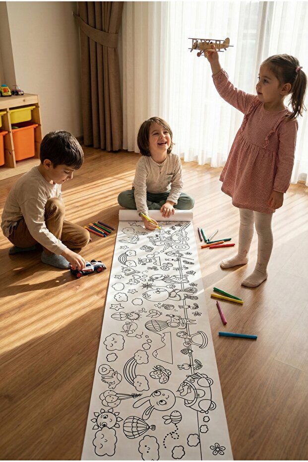 Taşıtlar Dev Boyama Kağıdı - 3