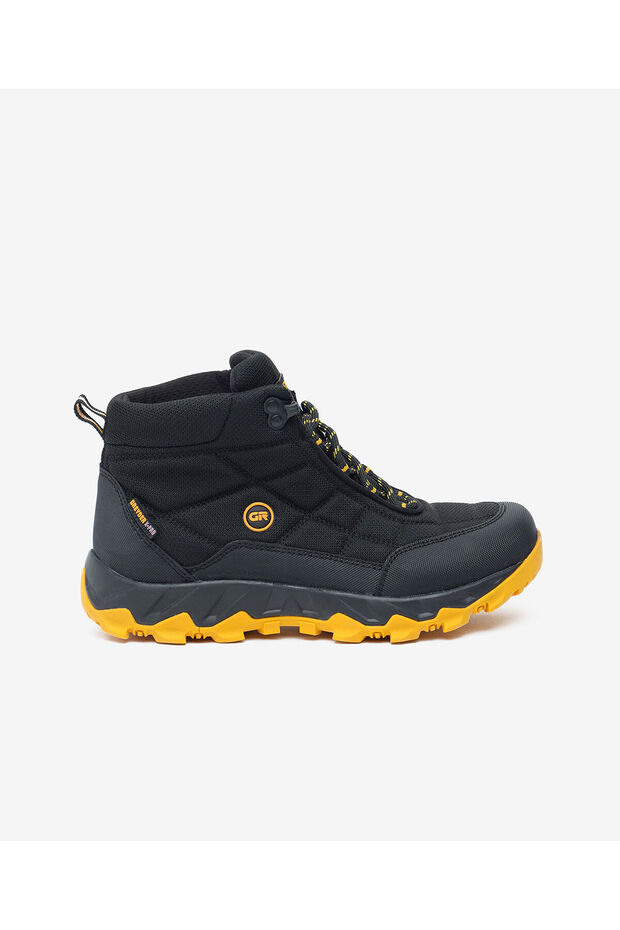 Women's Black Yellow Waterproof Outdoor Boots 5K2Gb00170