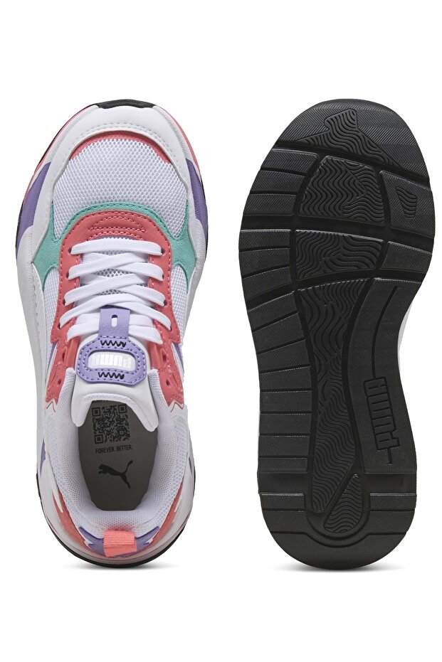 390838 Trinity Jr Unisex Spor Ayakkabı PEMBE - 6