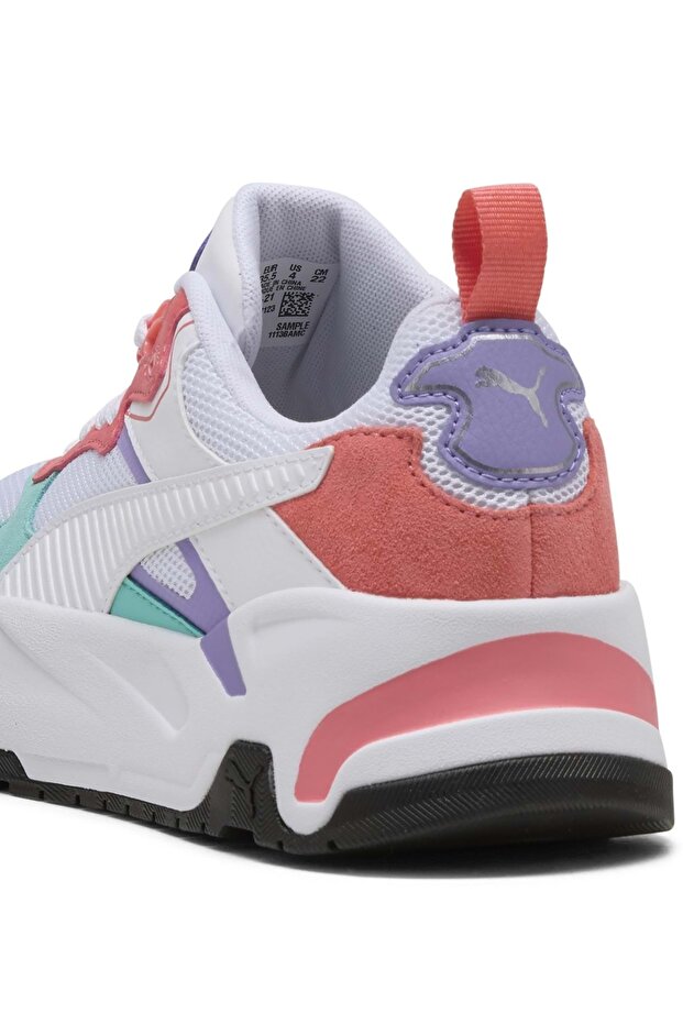 390838 Trinity Jr Unisex Spor Ayakkabı PEMBE - 5