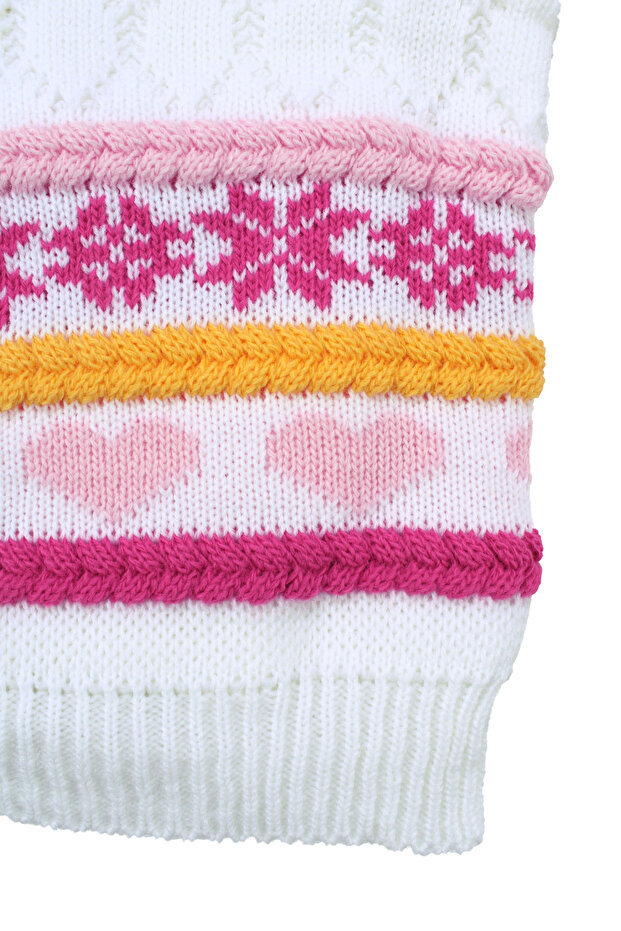 Triko 4 lü Kız Bebek Takımı - 7