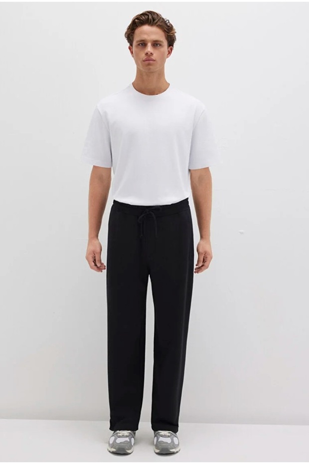 M0010462 Basic Erkek Eşofman Altı SİYAH - 4