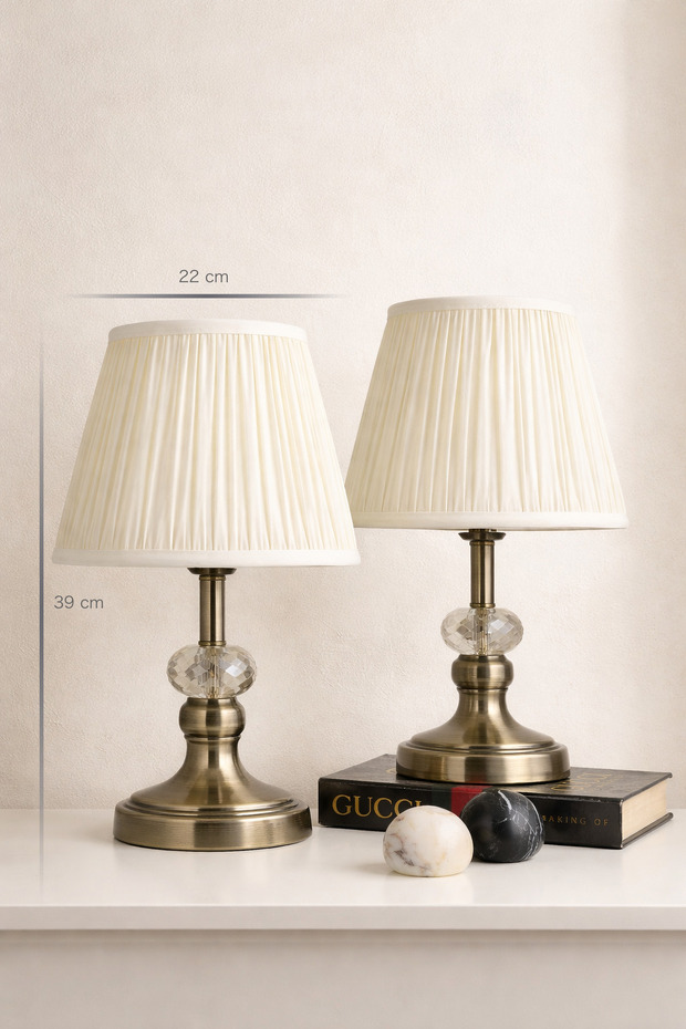 Klasik Çift Abajur - 2