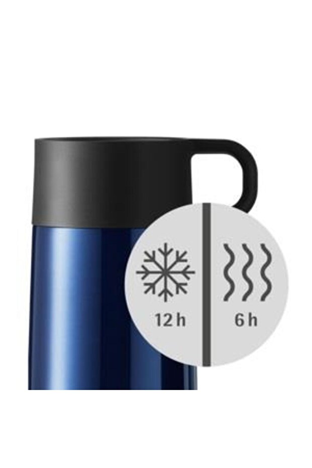 Kişisel Termos Kısa Gece Mavisi - 7