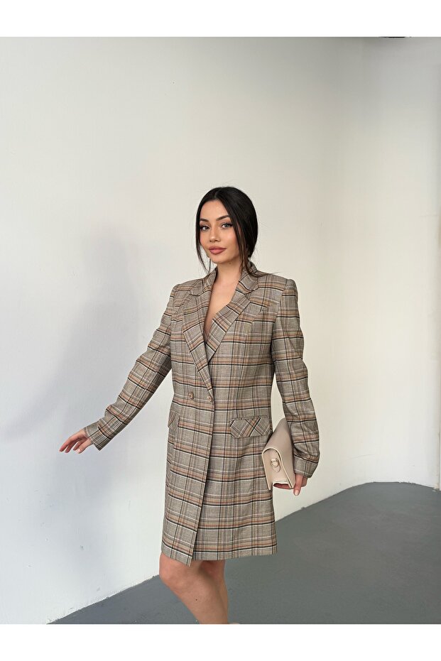 Salaş Ekose Ceket - 5