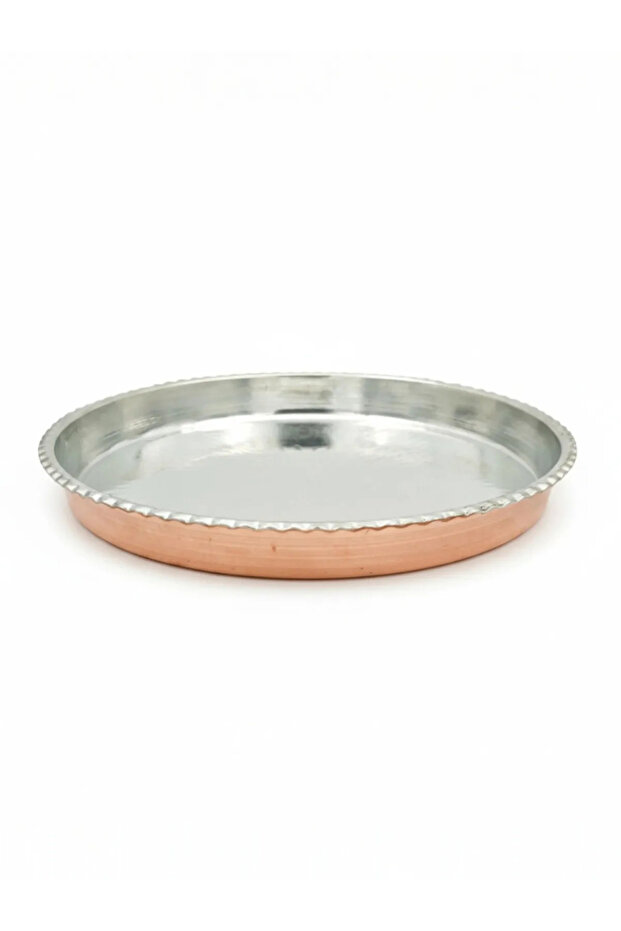 Round Copper Oven Tray 35 cm