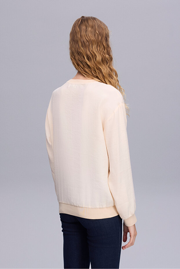 2275 BLUZ KREM - 6