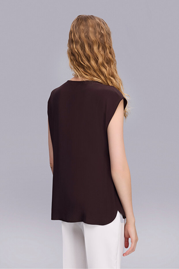 2141-2 BLUZ KAHVE - 4