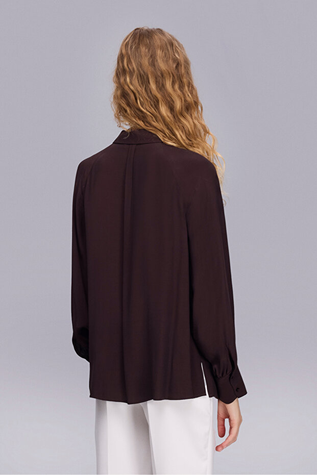 2345 BLUZ KAHVE - 4