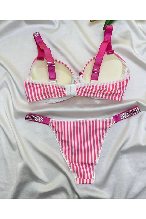 STONE SUPPORTED BRA SET - 2