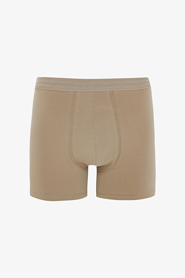 Erkek Pamuklu Basic Çok Renkli 2li Boxer - 2