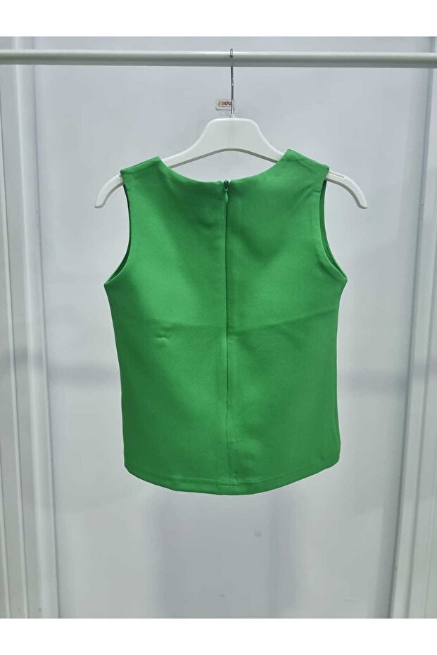 Girl's Basic Simple Design Blouse - 5