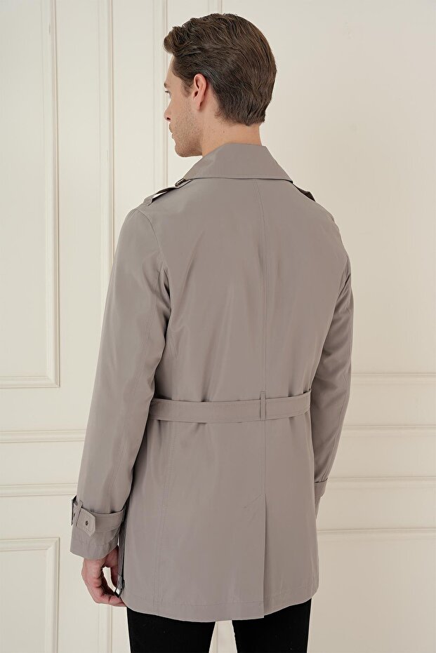 TRENÇKOT 04 Bej Pardösü - 4