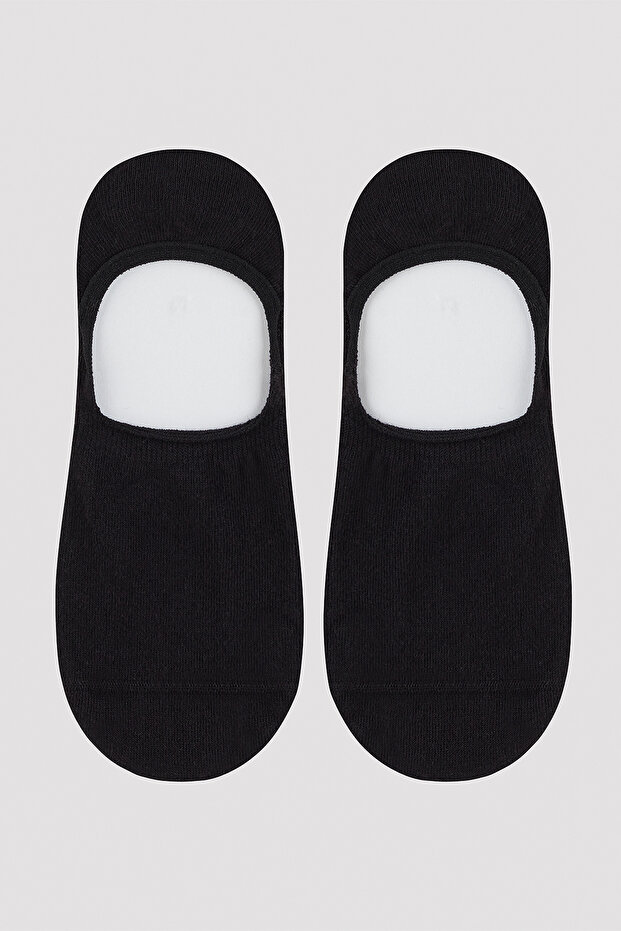 Çok Renkli Erkek Basic 3lü Babet Çorap - 3