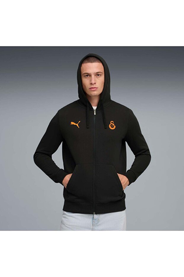 GALATASARAY FtblESSENTIALS Erkek Kapüşonlu Ceket - 5