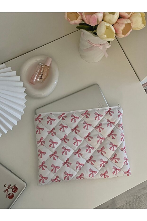 Bow Patterned Tablet Case 10-11 Inch Compatible - 5