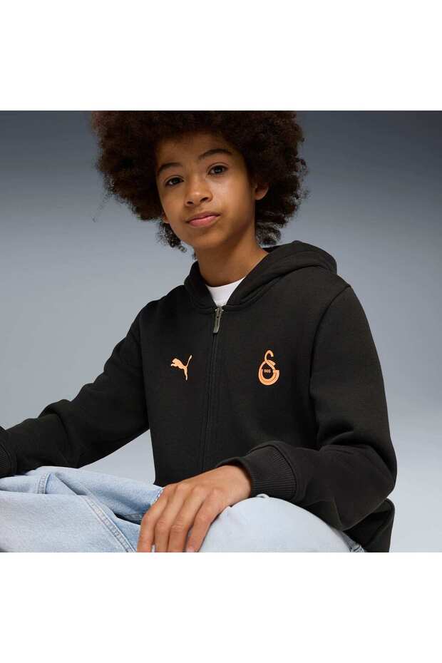 GALATASARAY FtblESSENTIALS Genç Kapüşonlu Ceket - 4