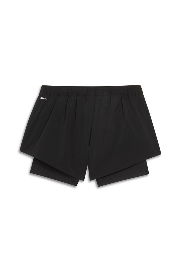 Kadın 2'si 1 Arada Koşu Şortu - 4