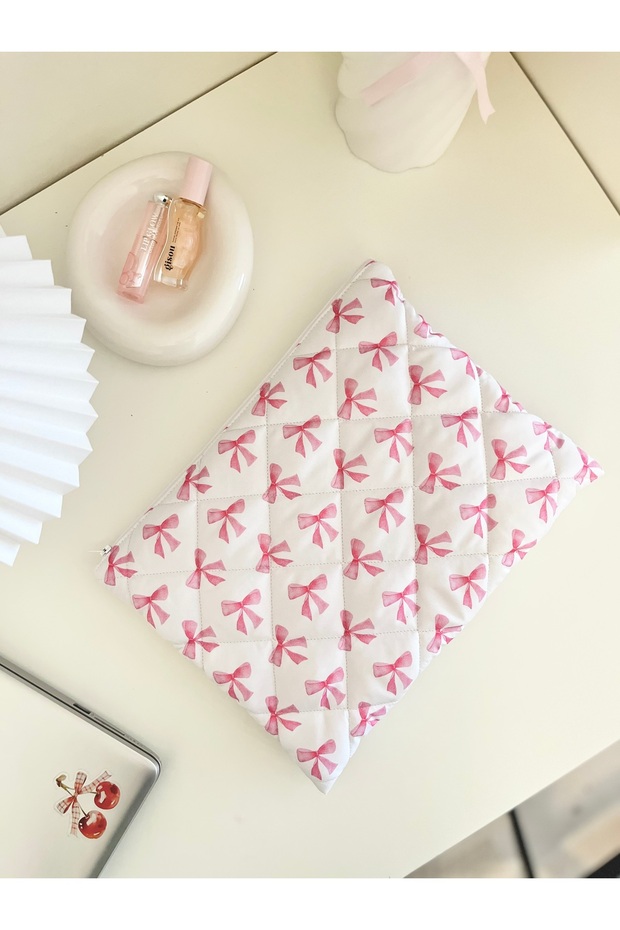 Bow Patterned Tablet Case 10-11 Inch Compatible - 3