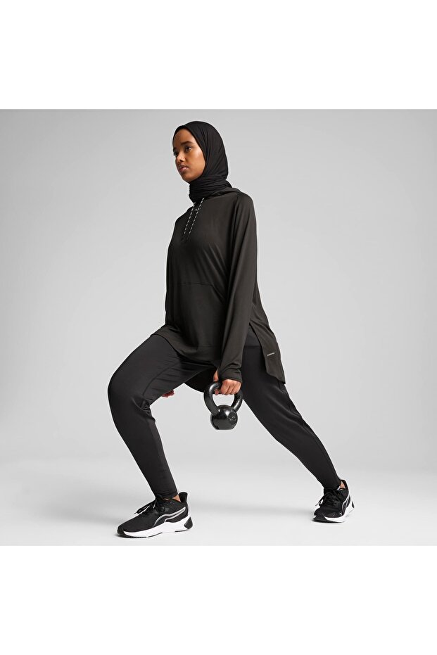 MODEST Kadın Kapüşonlu SWEATSHIRT - 4